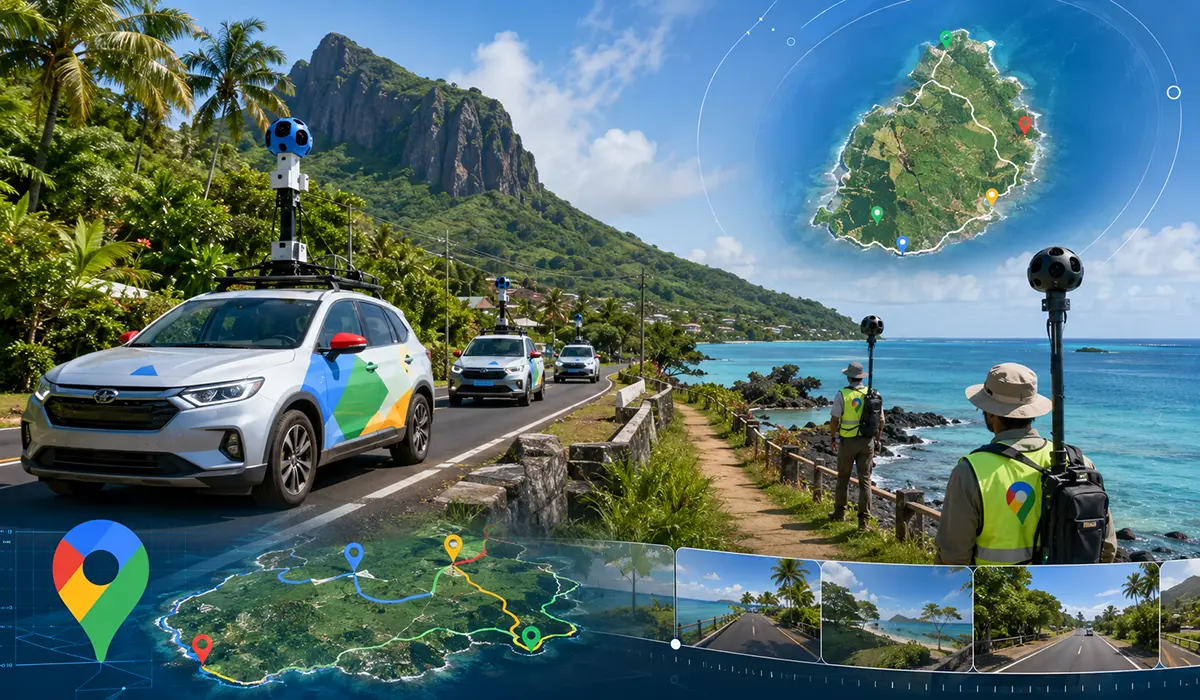 Maurice sort de l'angle mort numérique : Street View arrive sur l'île